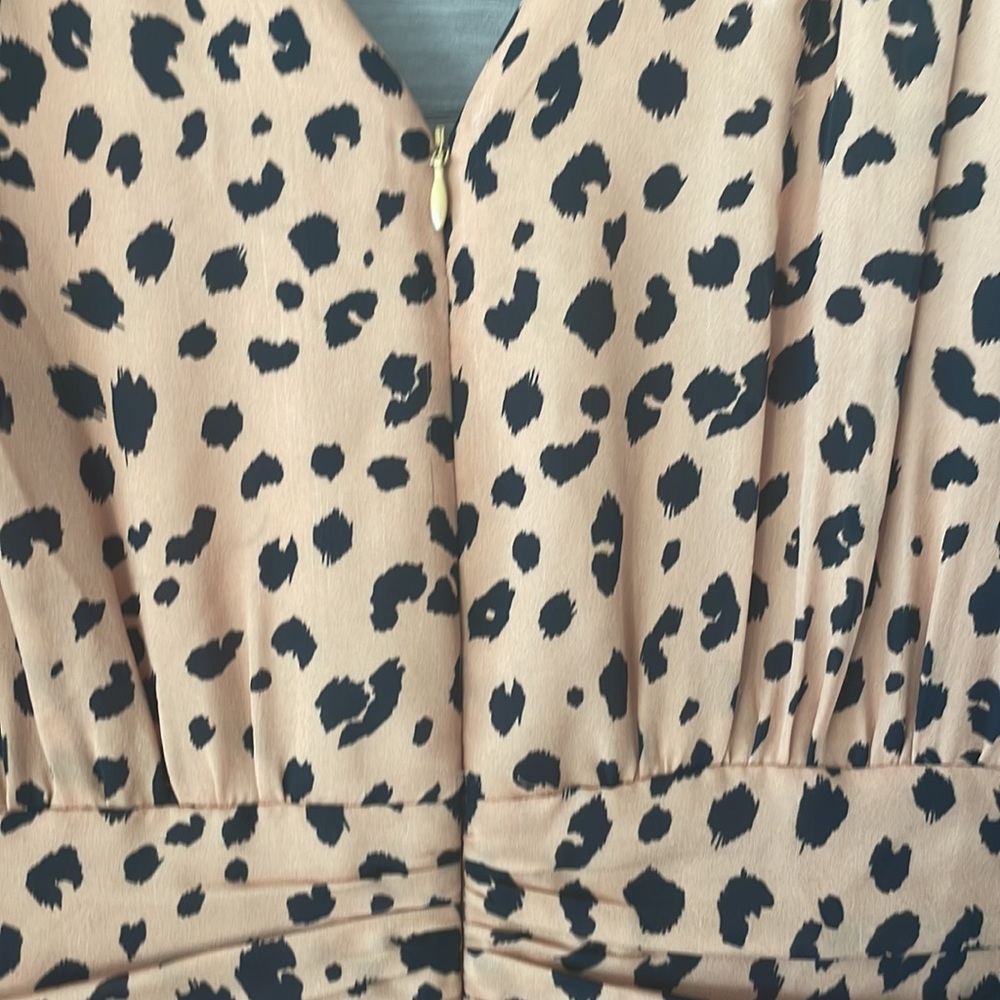 Nwot! Nicholas Leopard Print Dress - image 8